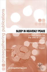 Sleep in Heavenly Peace SATB choral sheet music cover